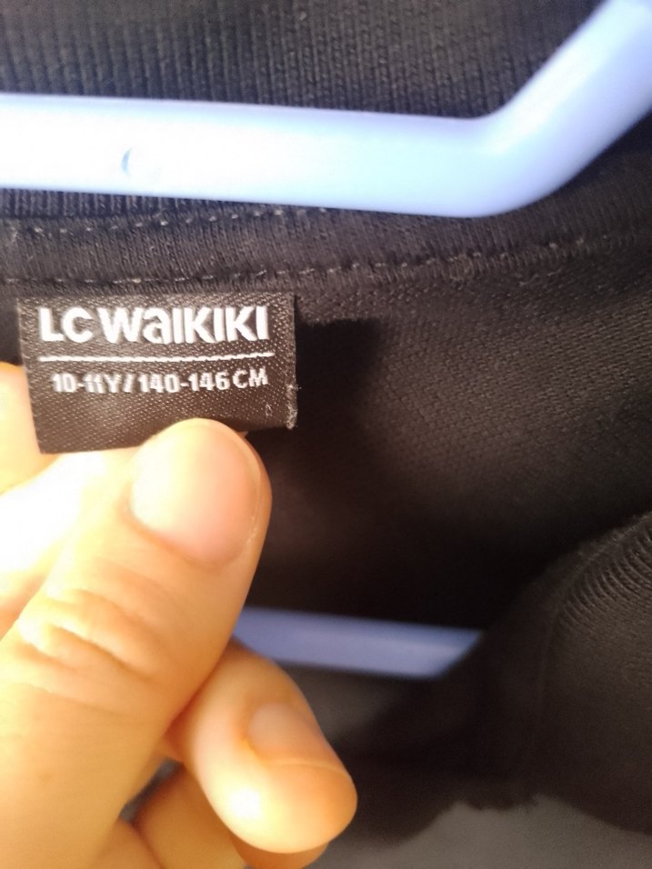 Siyah Düğmeli Erkek Polo Tişört - Görsel 2