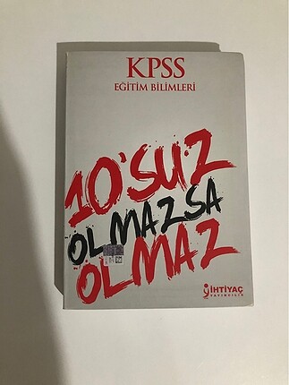 KPSS Eğitim Bilimleri Soru Bankası