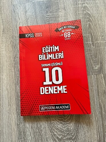 KPSS eğitim bilimleri deneme seti