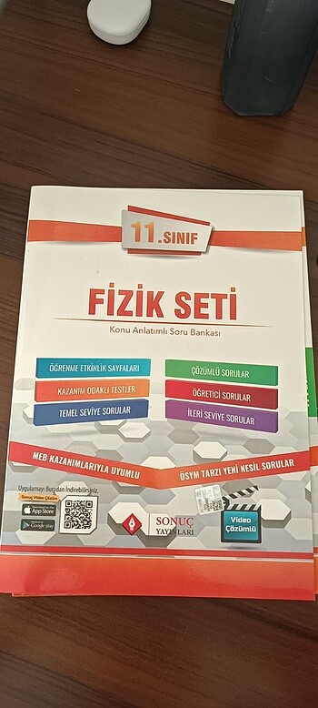 Sonuç yayınları 11 sınıf fizik seti