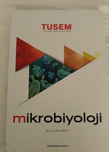 Tusem mikrobiyoloji konu kitabı