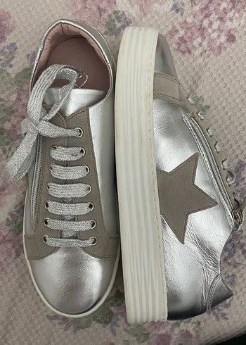 sole bliss gumus kadin sneaker