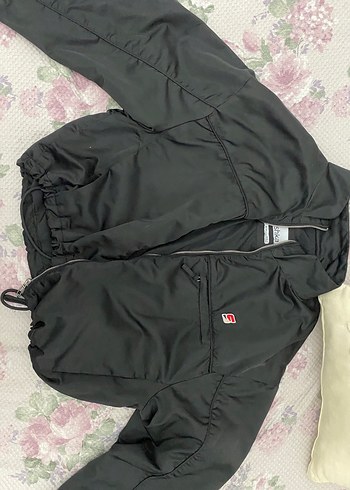 Bershka Fermuarlı Siyah Kadın Spor Ceket