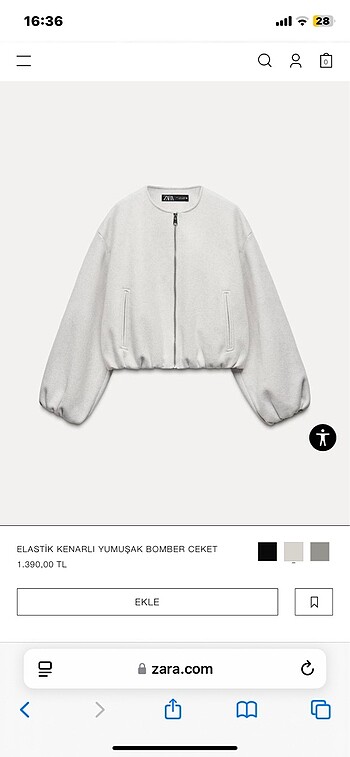 ZARA bomber ceket