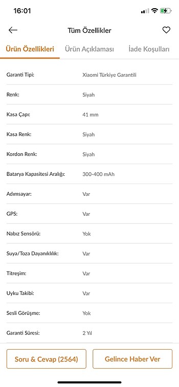 Xiaomi akıllı saat - Görsel 5