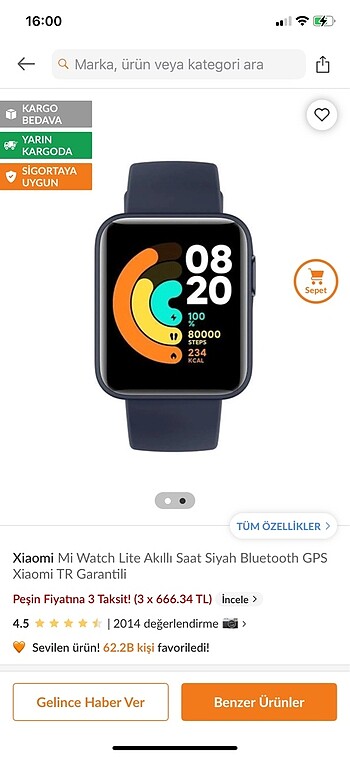 Xiaomi akıllı saat - Görsel 4
