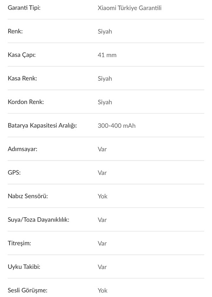 Xiaomi akıllı saat - Görsel 5