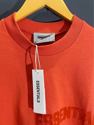 l Beden turuncu Renk Essentials Oversize Tişört