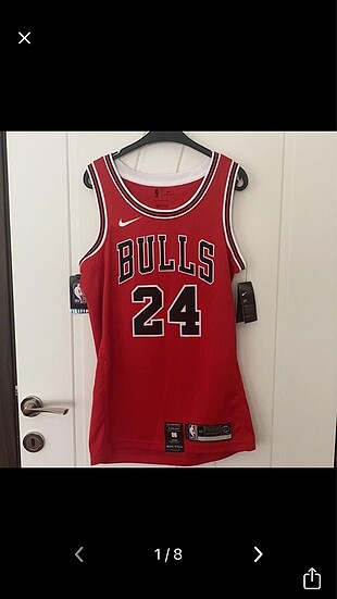 Nike Bulls Forma Etiketli Sıfır