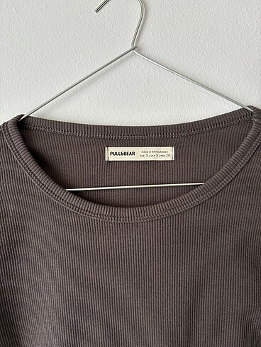 Pull and Bear Pull and bear crop bluz gri