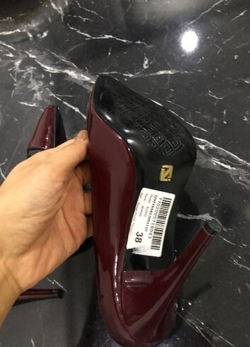 38 Beden İnci rugan stiletto