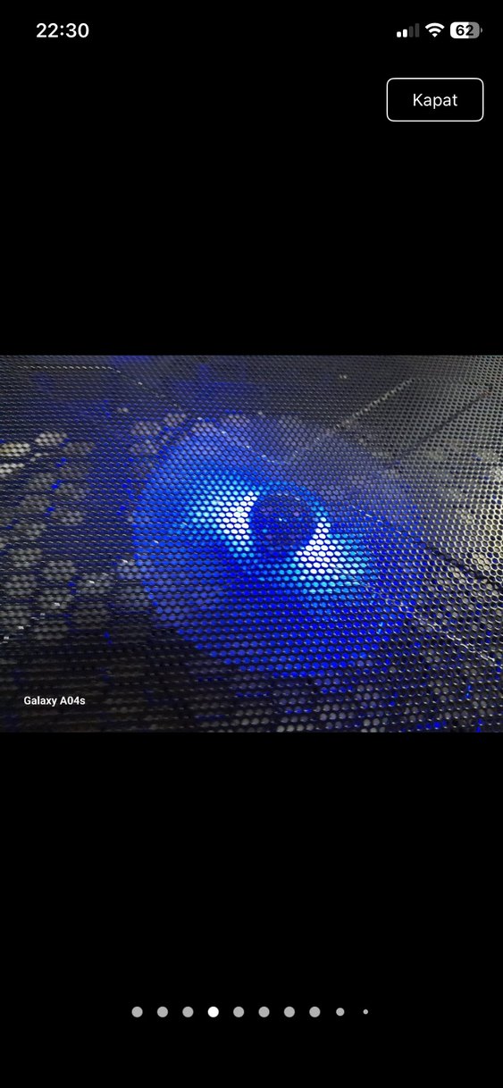 Siyah Masaüstü Fan Soğutucu yeni - Görsel 5