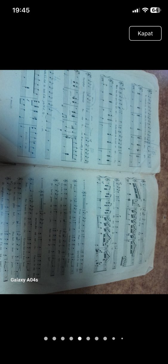 J.B. Weckerlin piyano notaları - Görsel 5