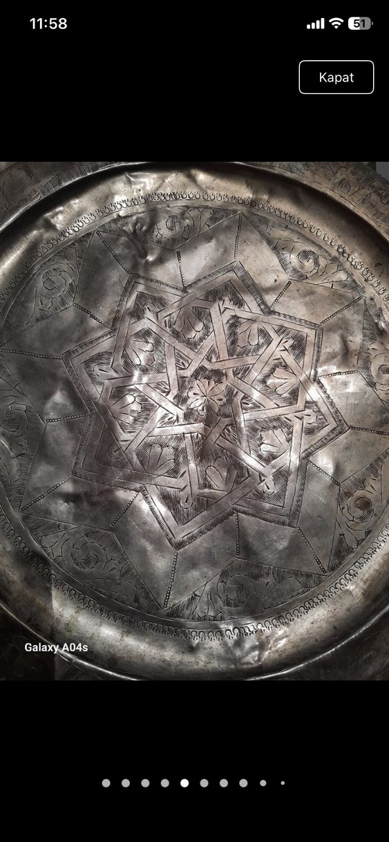 Bakır tepsi - Görsel 5