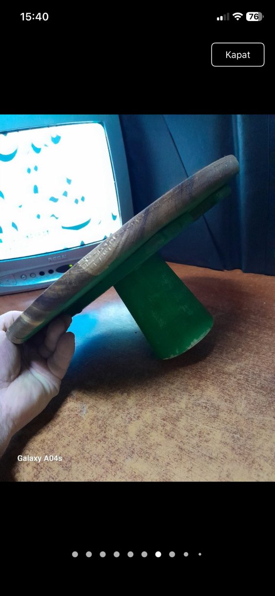 Ahşap stand az kullanılmıştır - Görsel 5