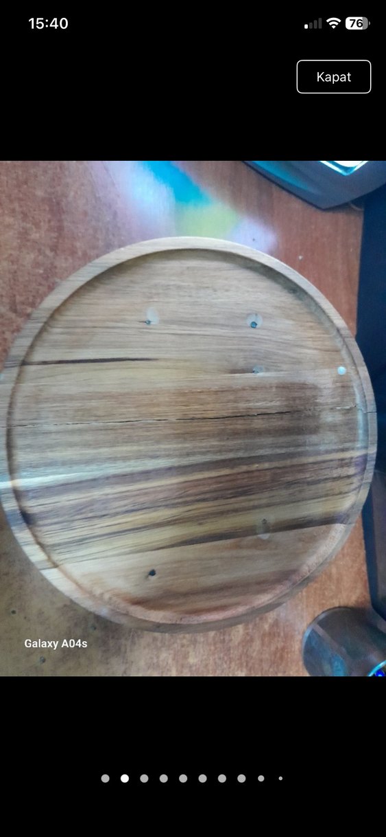 Ahşap stand az kullanılmıştır - Görsel 2