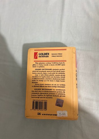 Altın Sözlük İngilizce-Türkçe yeni - Görsel 2