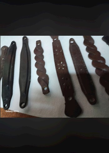 Deri çekmece kollatı 7 adet yeni - Görsel 7