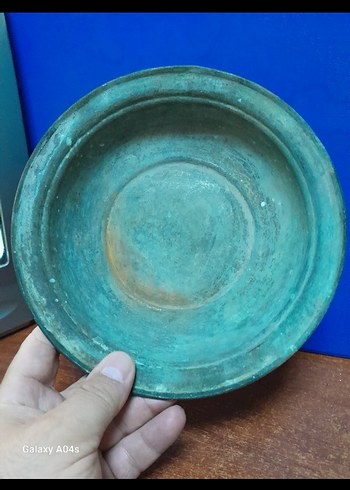 Oamanlı bakır tabak - Görsel 4