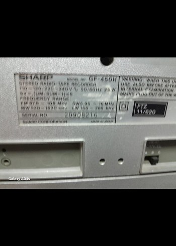 Kaset çalar müzik seti - Görsel 5