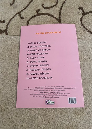 Mutlu Orman Kar Macerası - Çocuk Kitabı