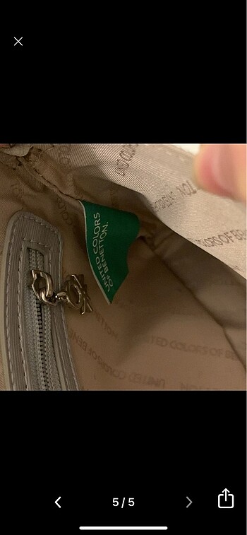 Beden Orijinal Benetton çanta