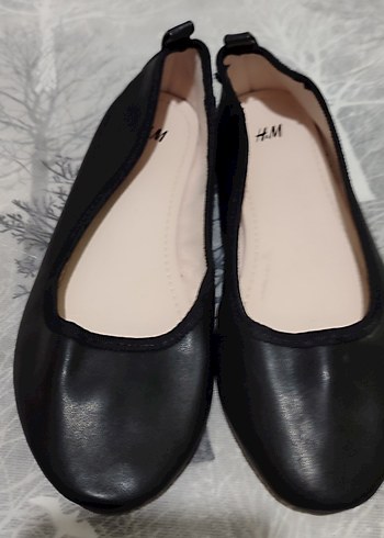 Kız Çocuk Siyah Balerin Ayakkabı - Görsel 2