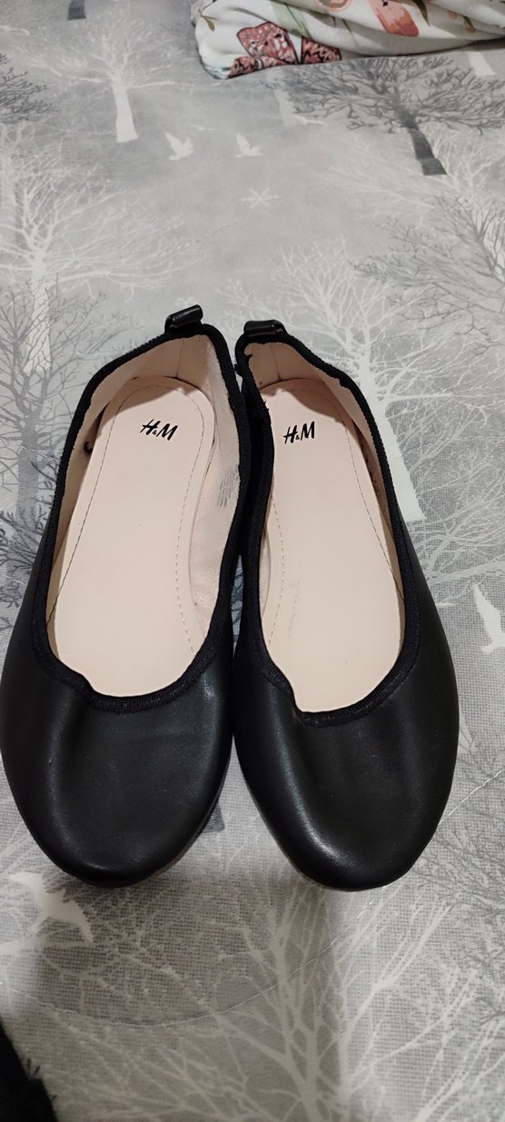 Kız Çocuk Siyah Balerin Ayakkabı - Görsel 4