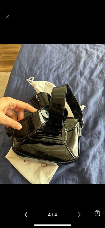  Beden siyah Renk Valentino çanta