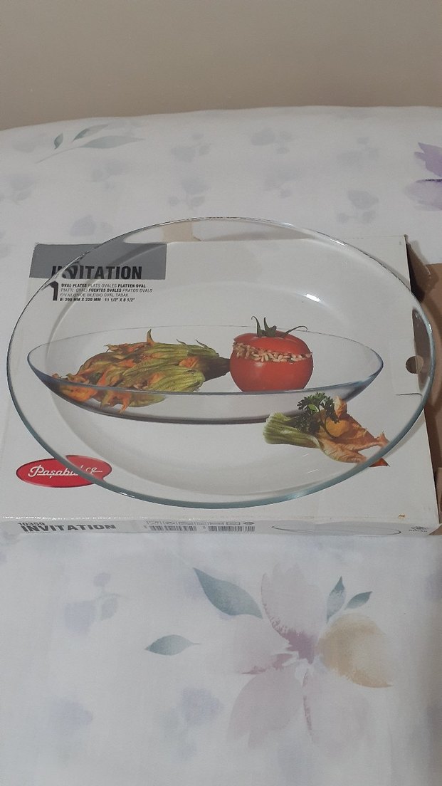 Paşabahçe Davet Cam Servis Tabağı - Görsel 2