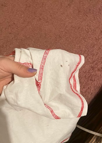 Beyaz Kısa Kollu Bohem Baskılı Tişört - Görsel 4