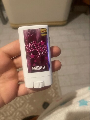 Mara hair glitter stick pembe