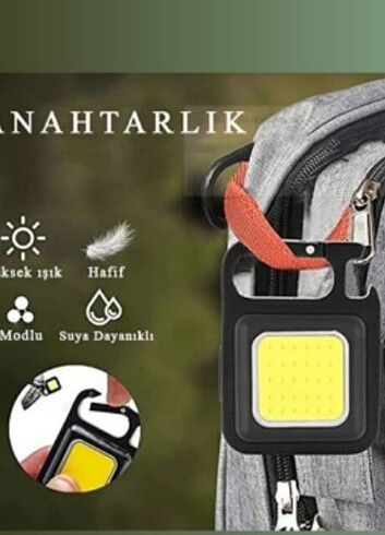 Mıknatıslı mini el feneri