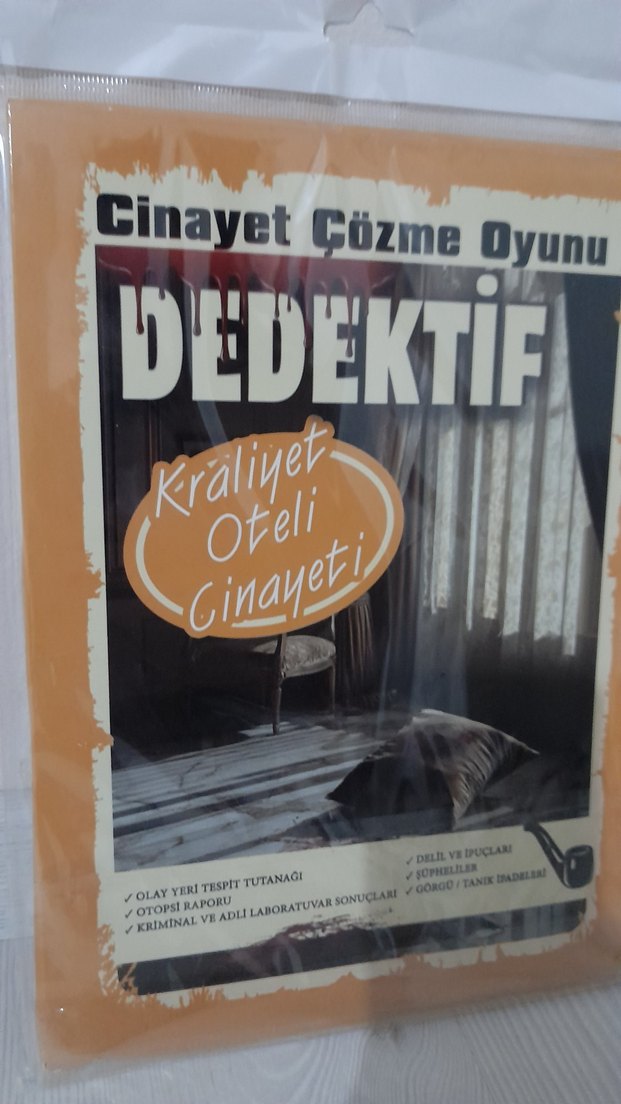 Cinayet Çözme Oyunu Dedektif - Kraliyet Oteli - Görsel 3