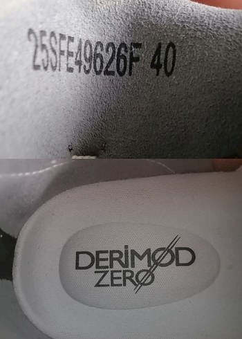 Bağcıklı Kalın Tabanlı Derimod Sneaker - Görsel 8