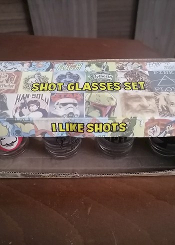 La Casa De Papel 4'lü Shot Set - Sıfır Ürün - Görsel 7