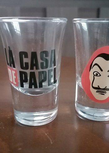 La Casa De Papel 4'lü Shot Set - Sıfır Ürün - Görsel 4