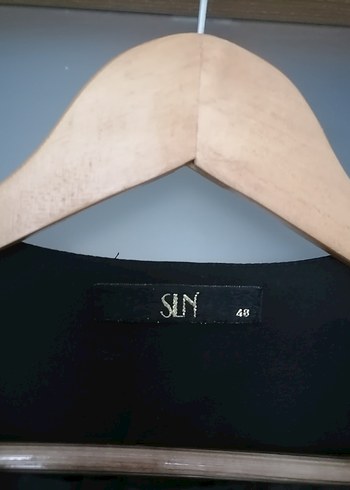 Kürk Detaylı Siyah Uzun Kadın Yelek - Görsel 9