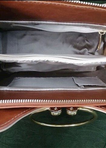 Pudra Rengi Kadın Çantası, Modern Klasik - Görsel 6