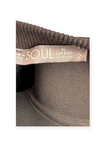 Soul Deri Garnili Ve Fermuar Detay Tunik - Görsel 6