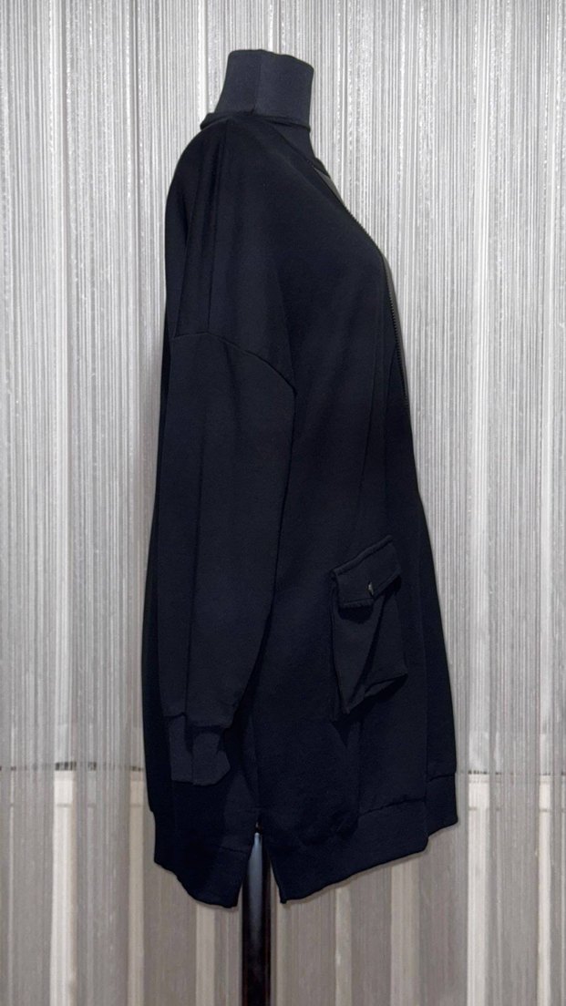 Soul Deri Garnili Ve Fermuar Detay Tunik - Görsel 3