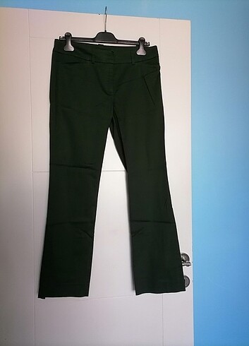 Zara Basic Yeşil Pantolon 