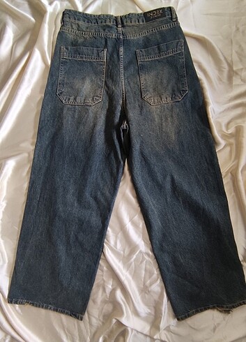 40 Beden mavi Renk Y2K Baggy Pantolon