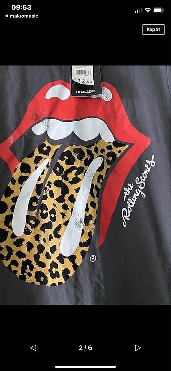 Diğer Rolling Stones tshirt