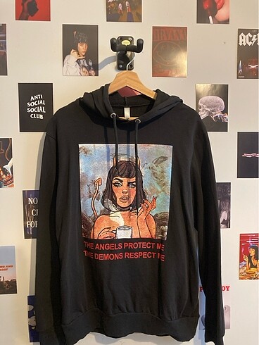 Goth Desenli XL Sweatshirt