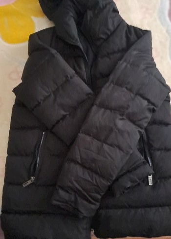 Erkek Siyah mont - Görsel 4