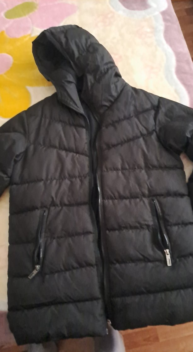 Erkek Siyah mont - Görsel 2