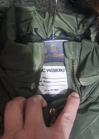 Kürk Detaylı cocuk  Kışlık Mont - Görsel 2