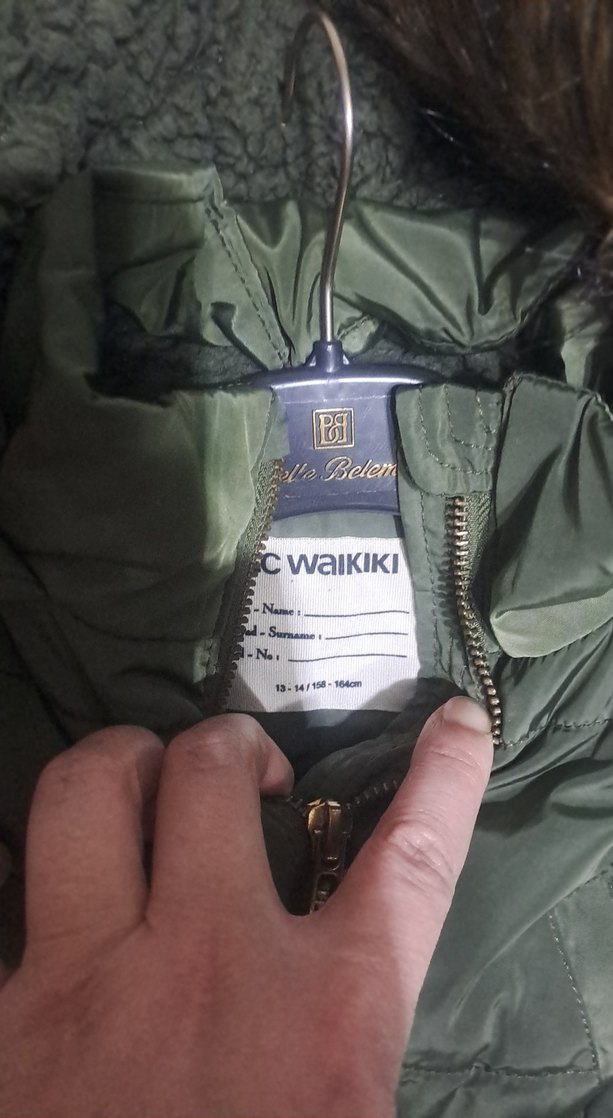 Kürk Detaylı cocuk  Kışlık Mont - Görsel 2