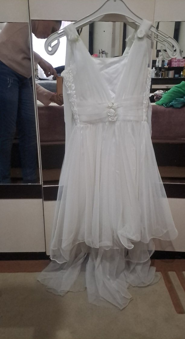 kiz cocuk gelinlik - Görsel 3